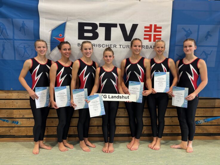 Gemeinsam zeigten sie tolle Übungen TG Landshut 3