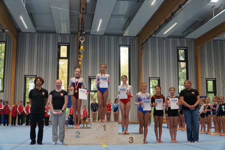 Siegerehrung JG 2011 weiblich Siegerehrung JG 2011 weiblich