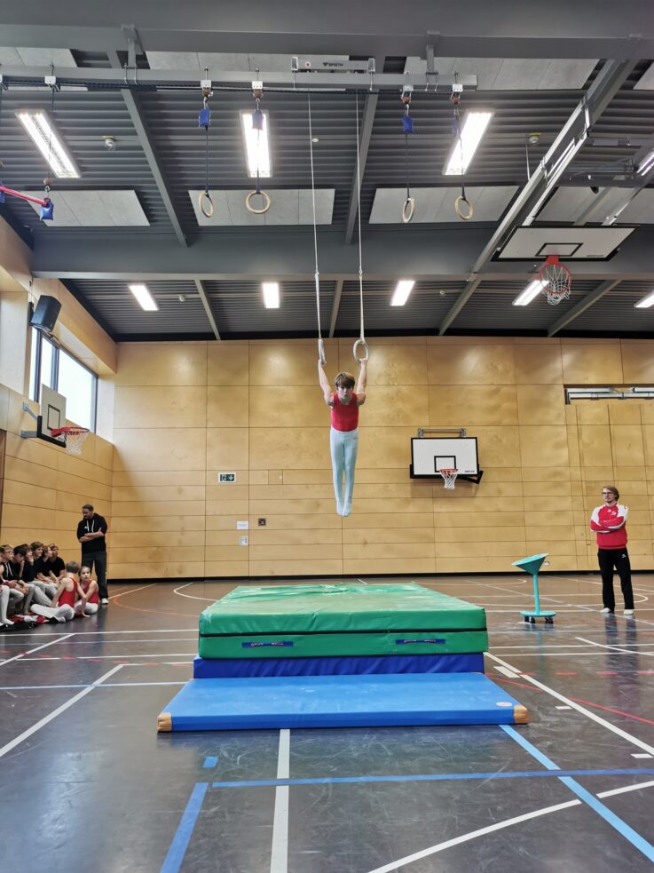 Vinzenz Kölbl an den Ringen