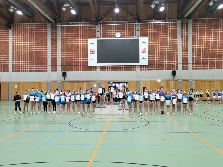 Siegerehrung Mädchen 2015