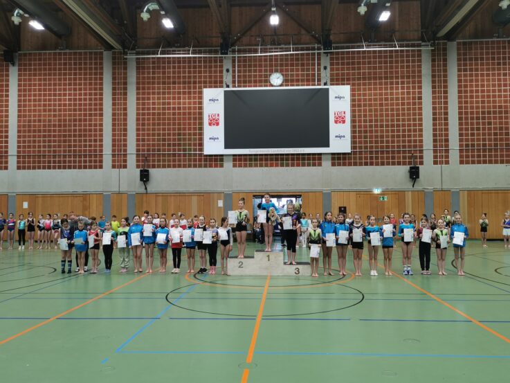 Siegerehrung Mädchen 2016