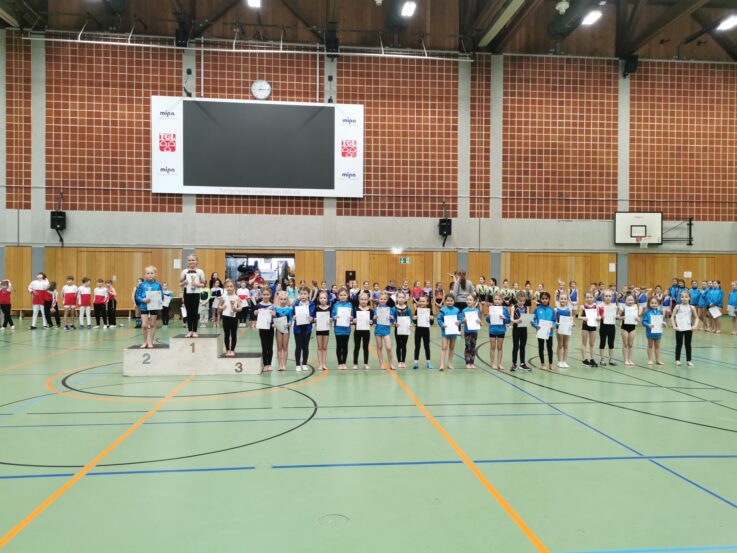 Siegerehrung Mädchen 2018