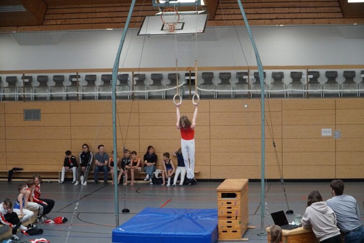 Fabian Stumpfegger an den Ringen