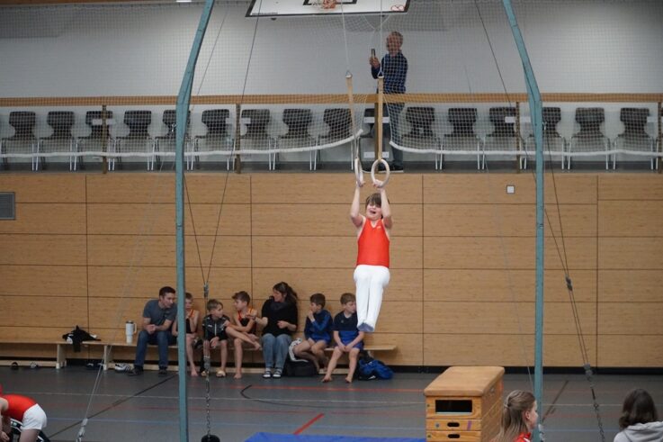 Moritz Mohler an den Ringen