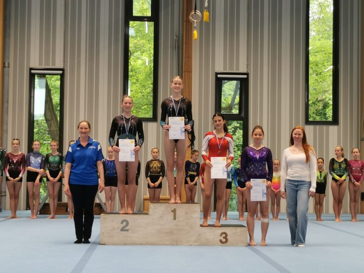 Siegerehrung Deutscher JG 2010-2009 Mädchen Siegerehrung Deutscher JG 2010-2009 Mädchen